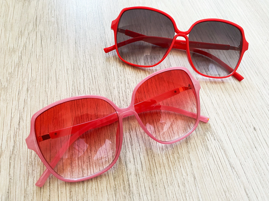 Women's Ladies Sunglasses Rockabilly Retro Vintage 80's 70's Black Lens