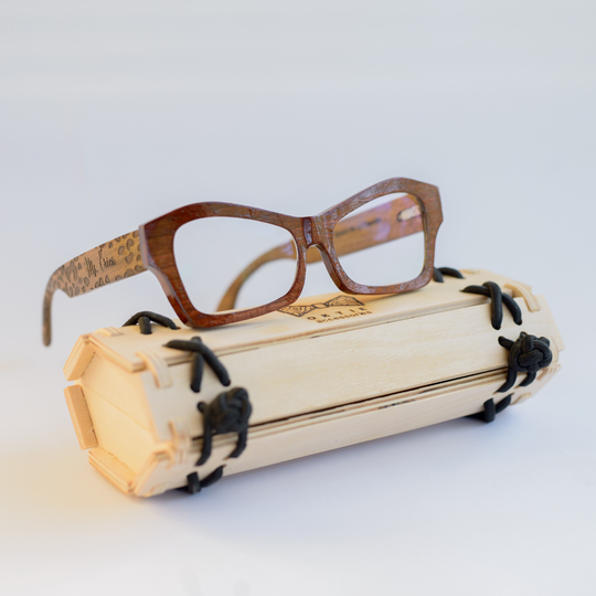 Wooden Glasses For Women Wood Eyeglasses Eyewear Reading Personalized Prescription Made in Ukraine