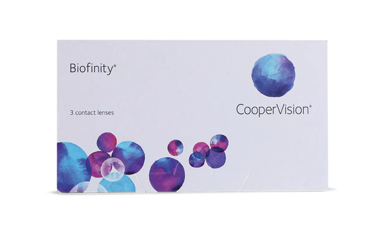 Biofinity 3 Pack Contact Lenses