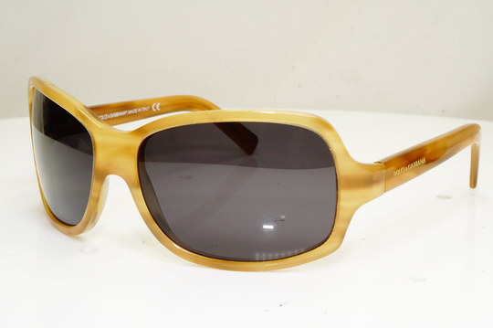 Authentic Dolce Gabbana Mens Womens Vintage Sunglasses Brown Dg 418 664 29615