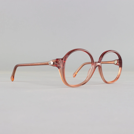 Round 70S Glasses | Vintage Oversized Eyeglasses 1970S Eyeglass Frame Deadstock Eyewear - Menphis