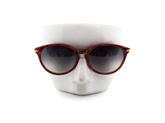Vintage Bl-5146 80S Sunglasses // 1980S Designer Round