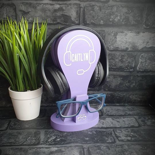 Girls Glasses Holder, Headphone Stand Cute, Teenage Girl Christmas Gift For Tween Room Decor Teens Birthday Daughter