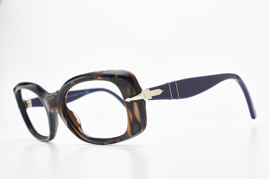 Vintage Glasses Woman Persol 2905 Blue Eyewear Frame Occhiali Sunglasses Classis Plastic