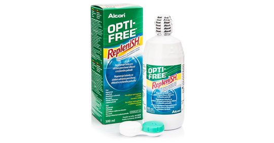 OPTI-FREE RepleniSH 300 ml with case