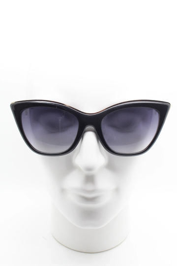 Y2K Vintage Cat Eye Sunglasses. Bold Black Frame With Sultry Graduated Lenses. Womens 50S Style Rockabilly Pin Up Shades