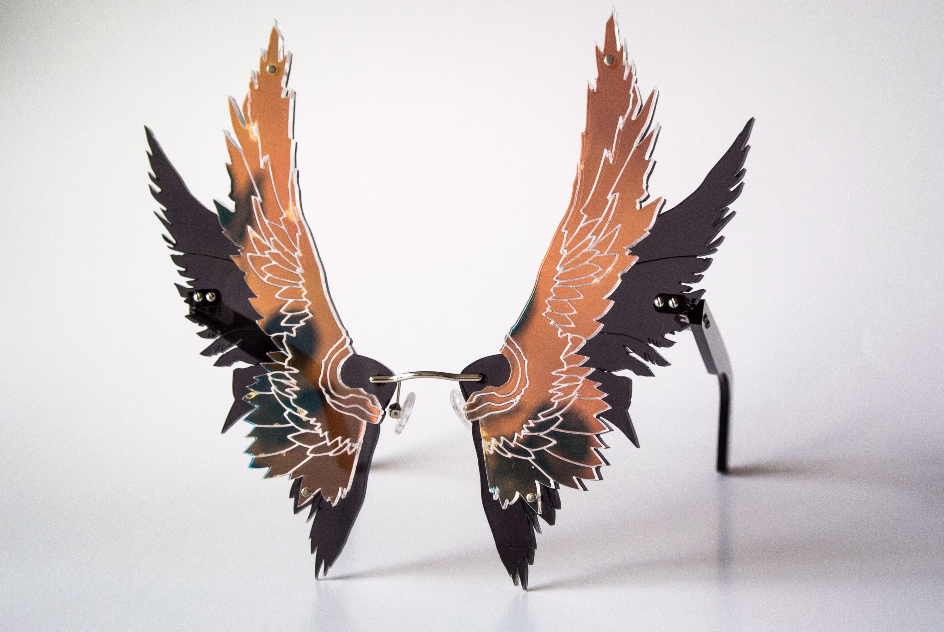 Dark Angel Wings Glasses