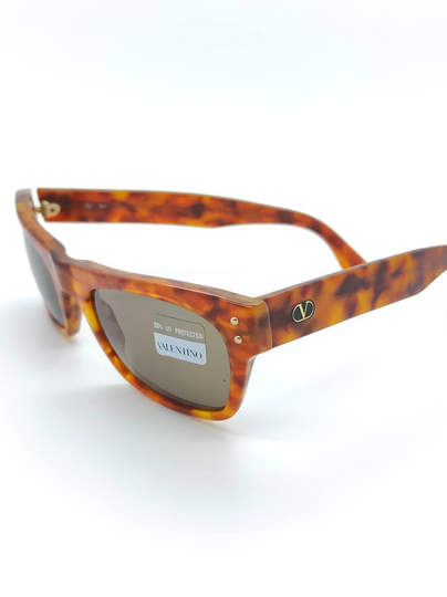 Vintage New Old Stock Valentino Tortoise Gold Sunglasses Mod V625