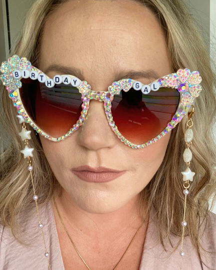 Birthday Sunglasses With Chain