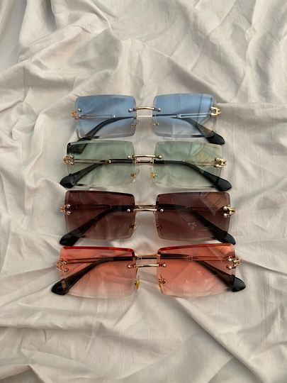 Vintage Euphoria Inspired Retro Funky Rectangular Y2K Sunglasses - For Parties, Raves, Halloween, Festivals, Cosplay, Hen Dos