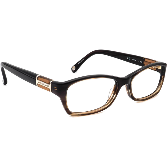 Michael Kors Eyeglasses Mk252 204 Brown Gradient Rectangular Frame 52[]16 135