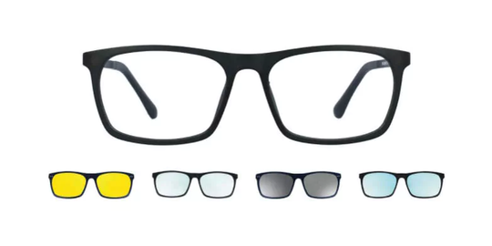 SmartBuy Collection Eyeglasses Namacpacan with Clip-on U-0257 M04