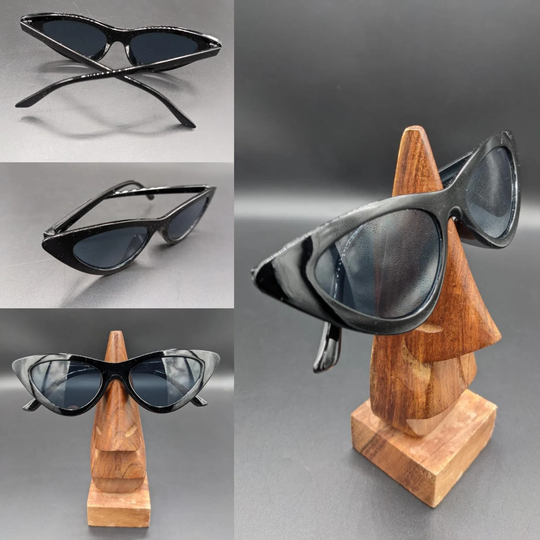 Black Cat Eye Sunglasses Gothic 1950S Retro Mod Rockabilly Uv400