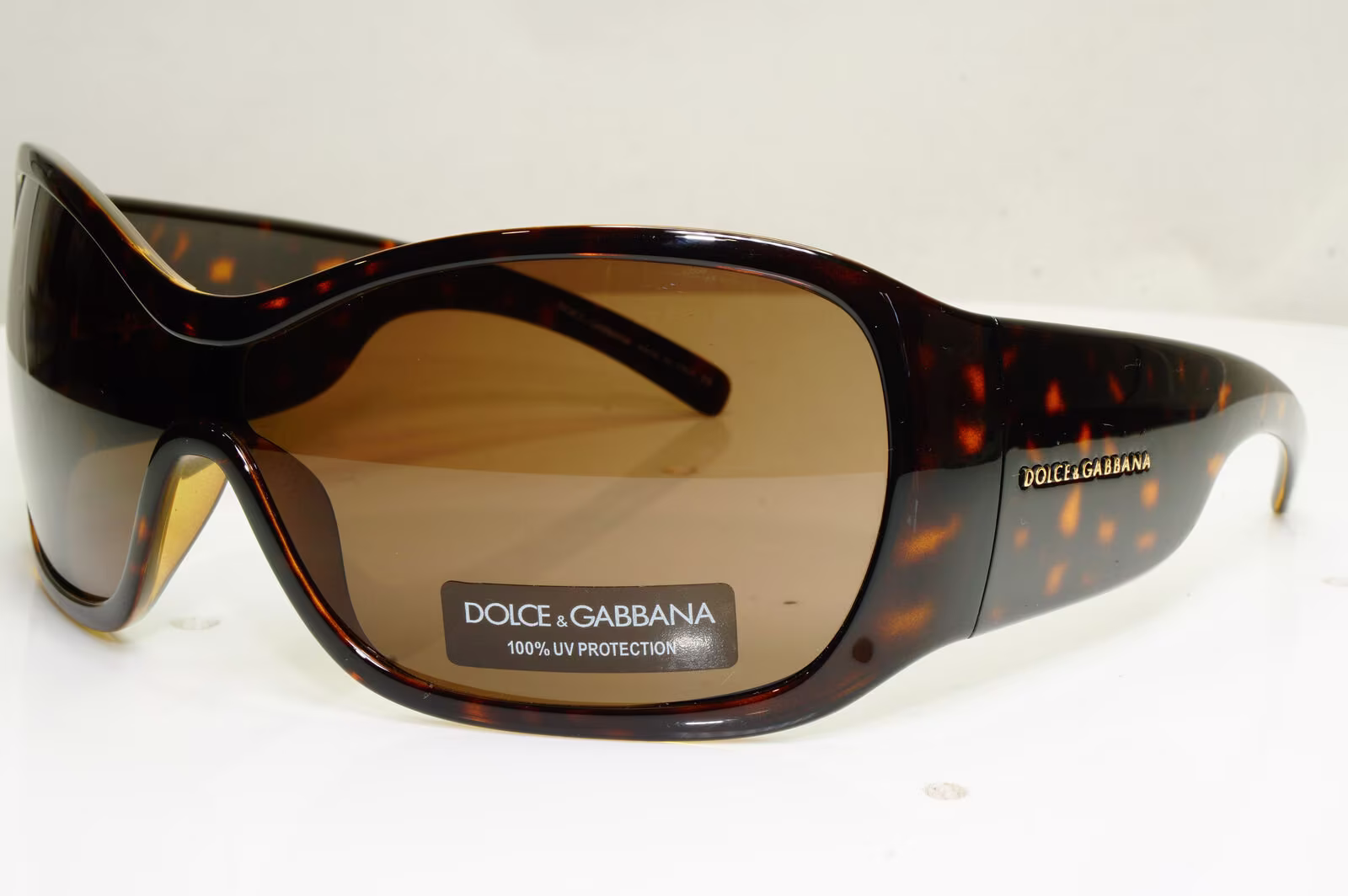 Authentic Dolce Gabbana Womens Vintage Sunglasses Havana Dg 6034 502/73 30798