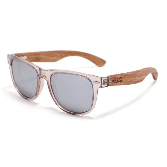 Diamond Head Zebra Wood Polarized Sunglasses