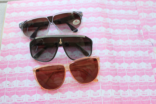 1980S Vintage Sunglasses Set...instant Collection. Mirror Lens. Chic. Set Of 3. Vintage Sunglasses. Shades. Aviators. Wayfarers. Clubmaster