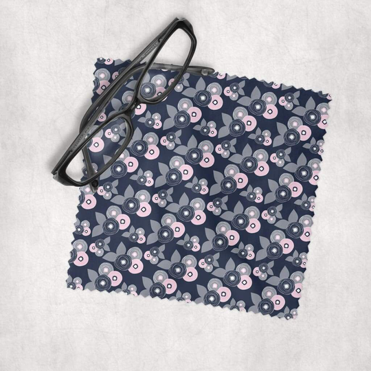 Digital Flowers - Microfiber Lens Cleaning Cloth For Eyeglasses, Cameras, Smartphones & All Screens