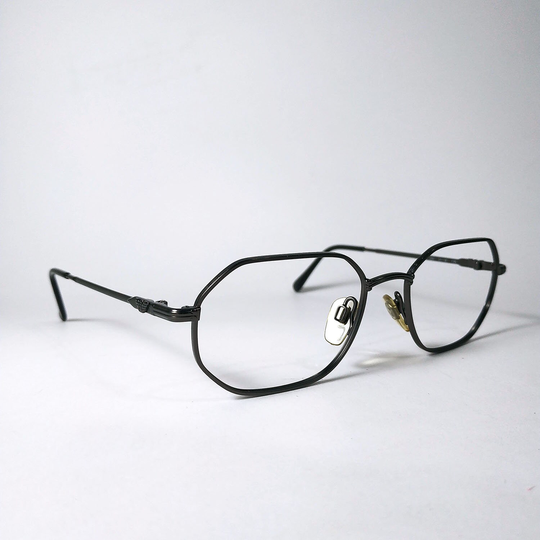 Emporio Armani © Eyewear Mod. 028 905. Vintage Glasses Frame 90S. Made in Italy