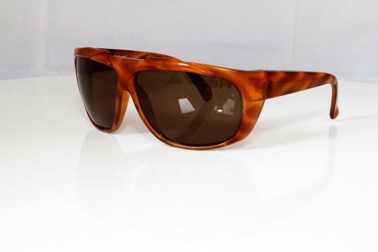 Gianni Versace Mens Vintage Sunglasses Brown Square Havana 816 863Bo 27546