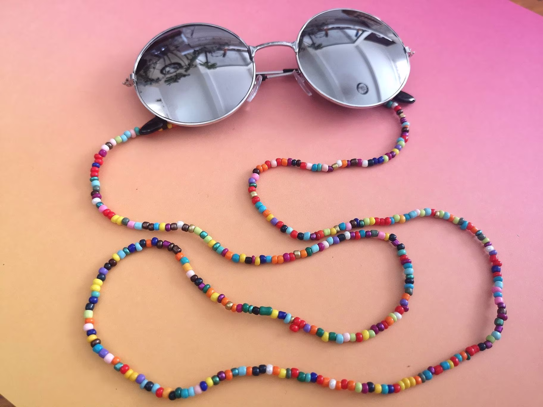 Beaded Colourful Sunglasses Chain