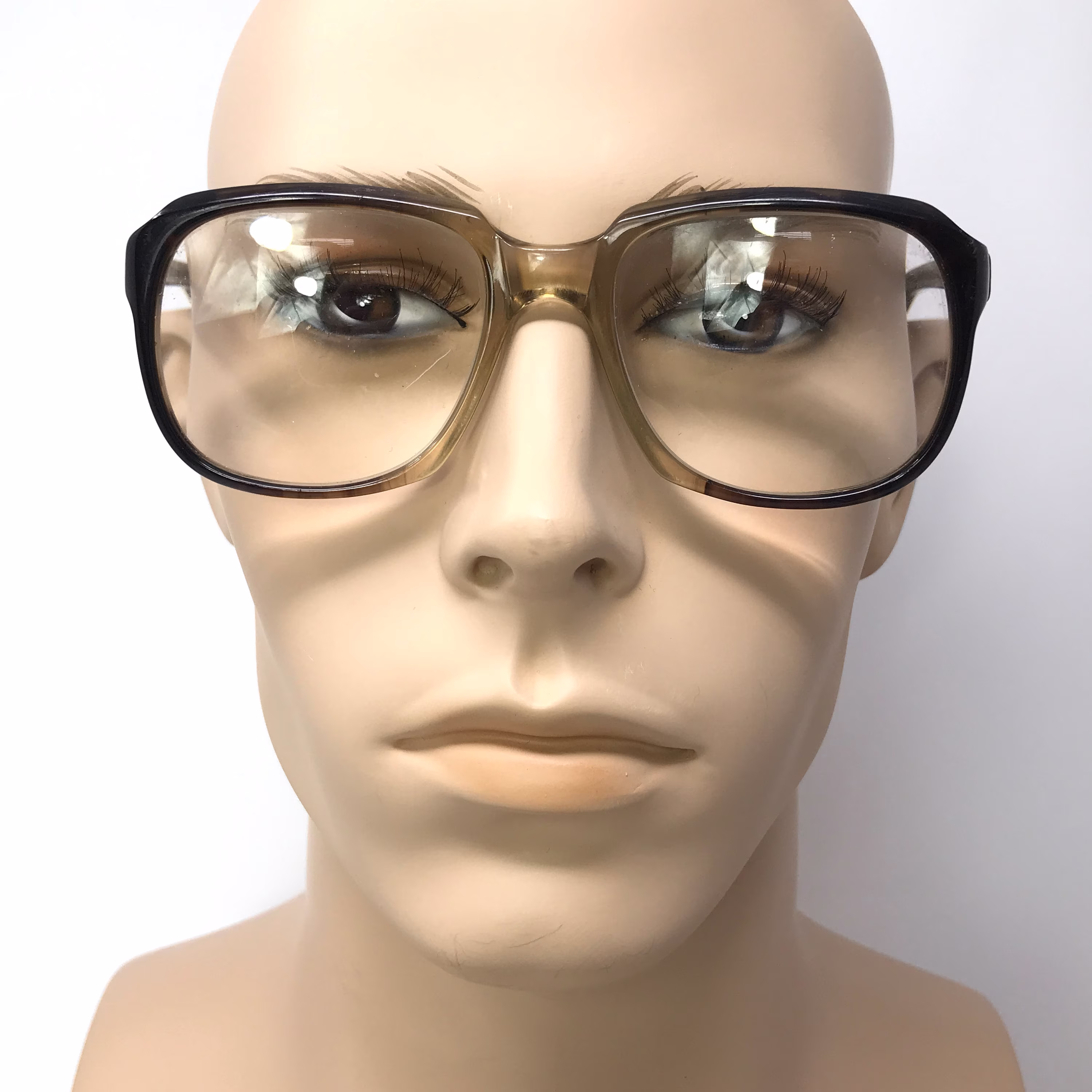 Vintage Specsavers Alan Eyeglasses Glasses Frame Brown Square Used Eyeglass Frames Retro