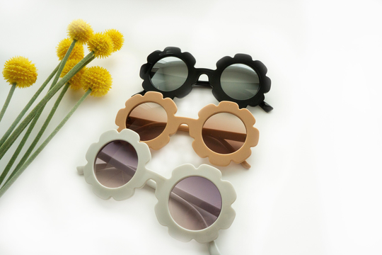 Flower Sunglasses, Toddler Kids Petal Glasses For Girls, Baby Glasses, Summer