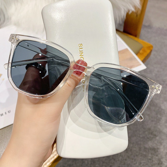 Adults Clear Frame Sunglasses Smoked Women Classic Transparent Glasses
