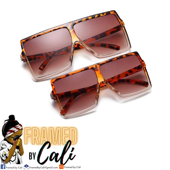 Mommy & Me Square Sunglasses | Matching Sunglasses For Mom Daughter Large Frame Gifts Women Gifts Girls