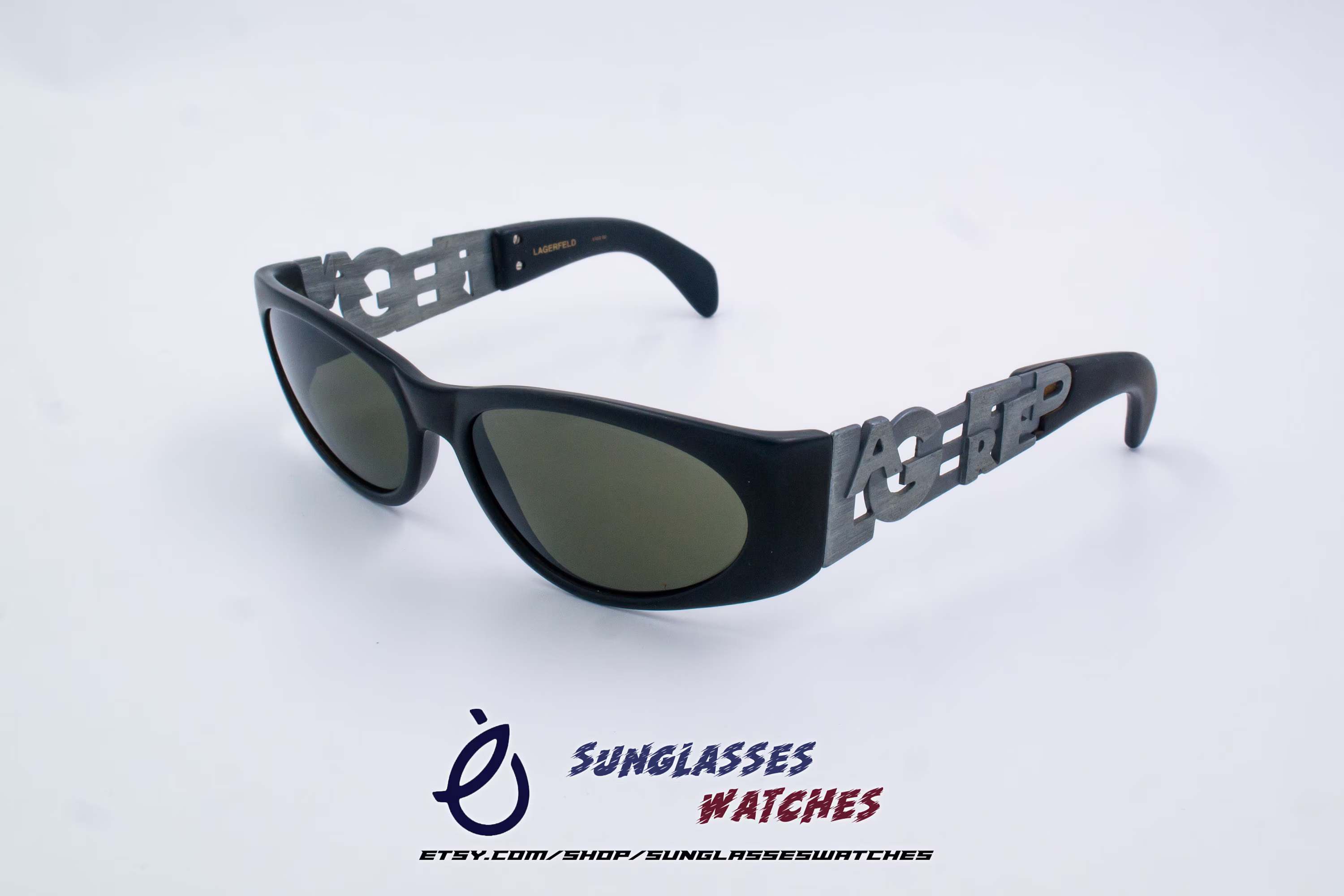 Karl Lagerfeld 4103 02 Paris Vintage Designer Sunglasses Made in France/Men Women Nos