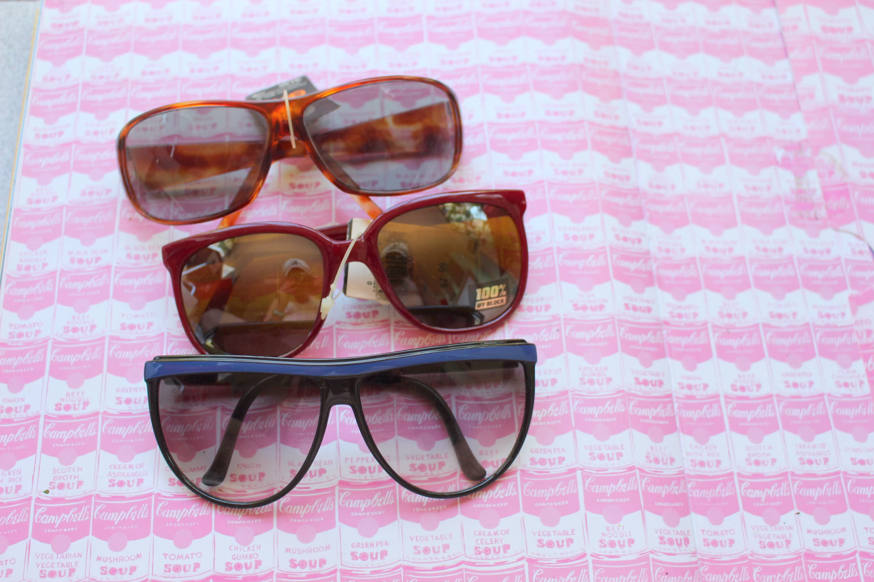 1980S Vintage Sunglasses Setnos. Instant Collection. Nos. Dapper. Set Of 3. Vintage Sunglasses. Shades. Aviators. Wayfarers. Clubmaster