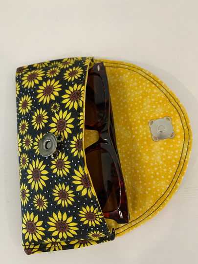 Sunglass Case For Women, Large Sunglass Case, Soft Eyeglass Case Girls, Unique Accessories Pouch, Gift Teens