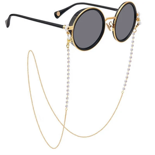 Pearl Glasses Chain Sunglasses Facemask Lanyard