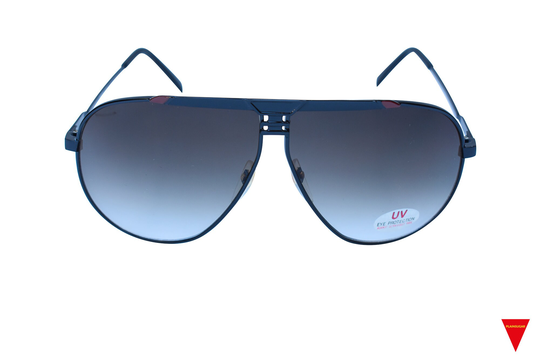 Black Aviator Sunglasses With Dark Lenses | Metal Frame Vintage 80's Deadstock
