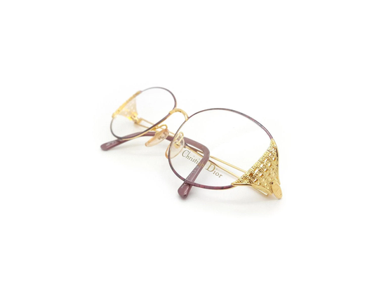 Vintage Christian Dior 2881 48 1980S Glasses Frames // Made in Austria New Old Stock