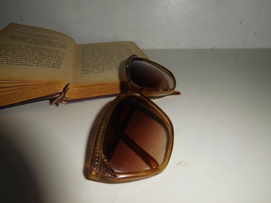 Cat Eye Sunglasses/Vintage Brown Sunglasses 1980S