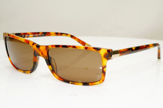 Authentic Dolce Gabbana Mens Vintage Sunglasses Havana Dg 4122 623/13 29637