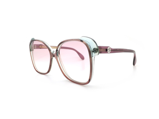 Vintage Silhouette Mod 103 Col 524 Sunglasses // 1970S New Old Stock