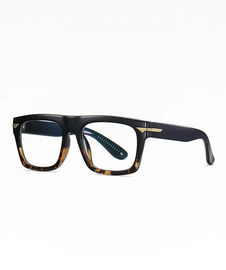 Retro Square Designer Reading Glasses Blue Light Blocking Eyeglasses Clear Lens Prescription Eyewear Diopters 0 To +6.0