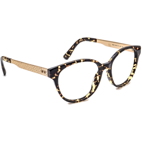 Jimmy Choo Eyeglasses 159 Uy8 Tortoise/Rose Gold B-Shape Frame Italy 51[]17 140
