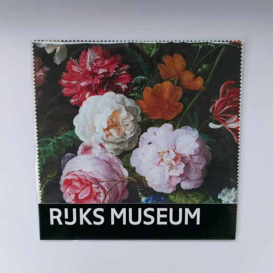 Brildoekje, Rijksmuseum, Still Life Flowers, Jan Davidsz. De Heem, Microfiber Cleaning Cloth, Ideal To Clean Your Glasses, Ipad, Telephone