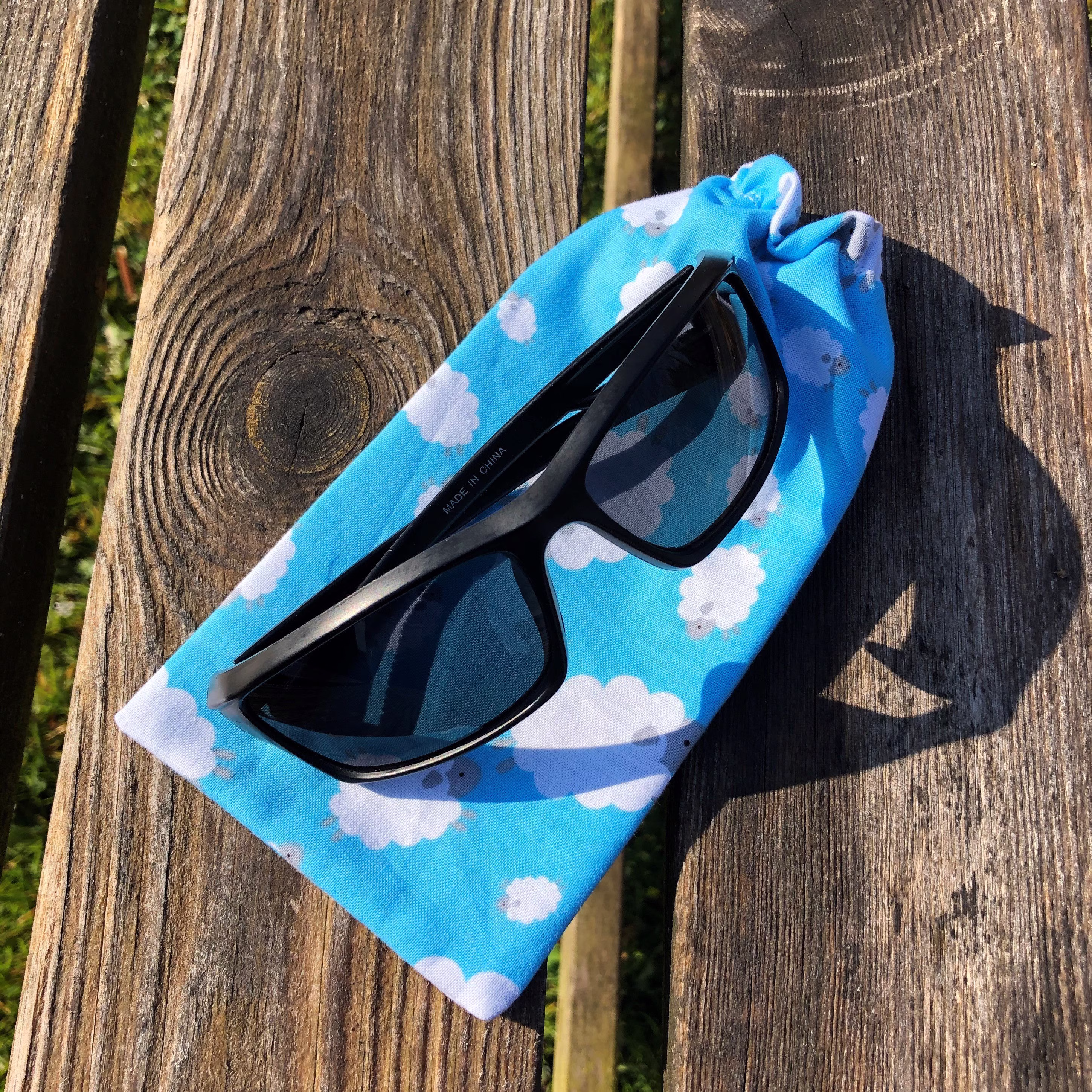 Fluffy Sheep Sun Glasses Pouch