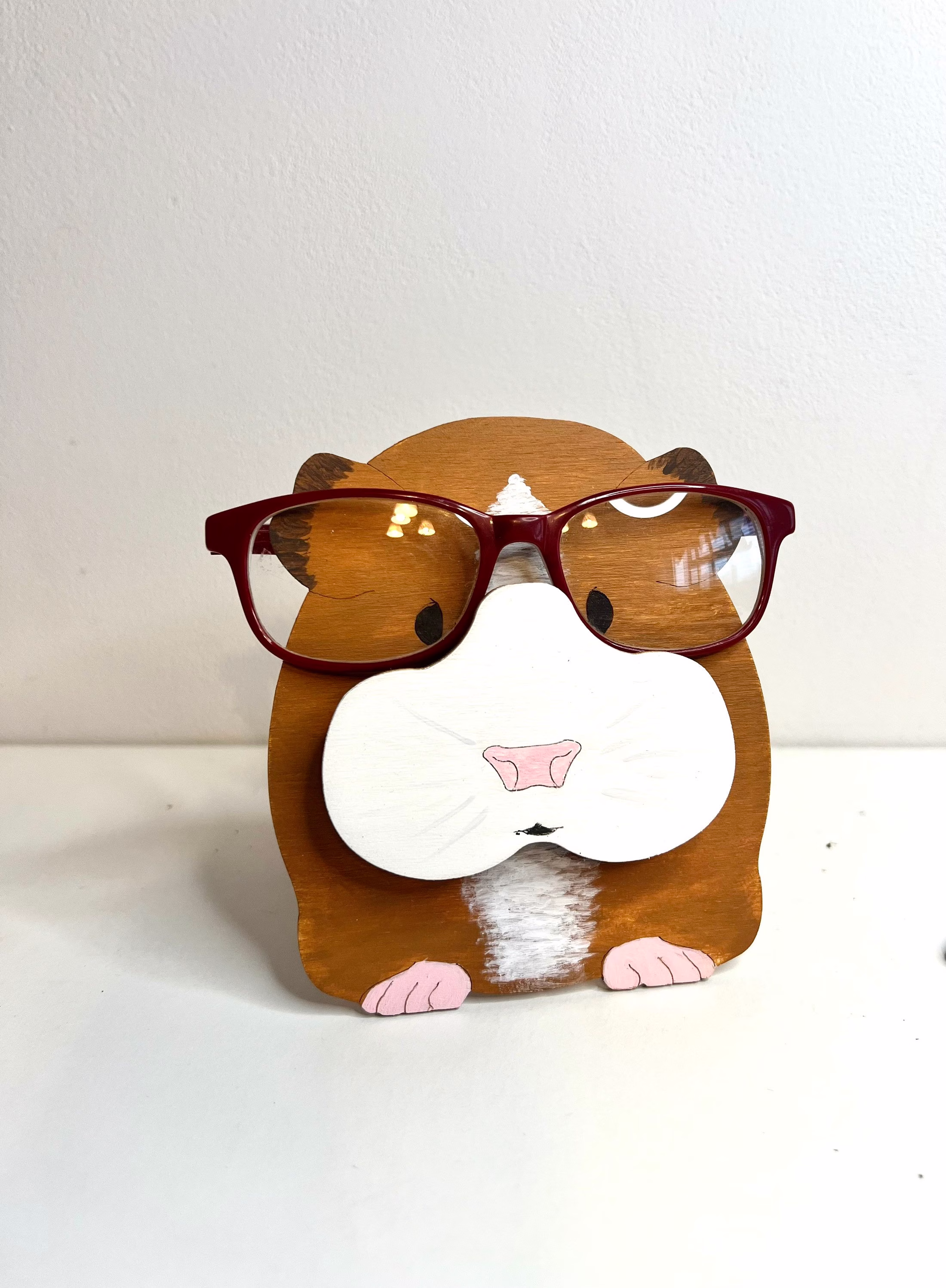 Guinea Pig Eyeglasses Holder, Eyeglasses Stand