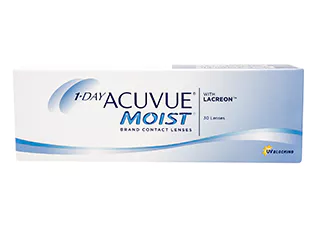1-Day Acuvue Moist 30 Pack Contact Lenses