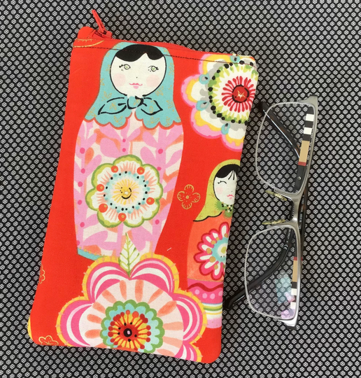 Russian Dolls Eyeglass Case