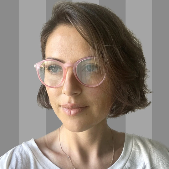 Emily Pink Round Reading Glasses | Fashion Classic Vintage Style Retro Hanson Unisex Women Men Eyewear Frame