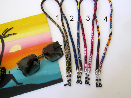 Cotton Sunglasses Holder - Boho Eyewear Cord Chain Light Weight Eyeglasses Strap Ethnic Lanyards For