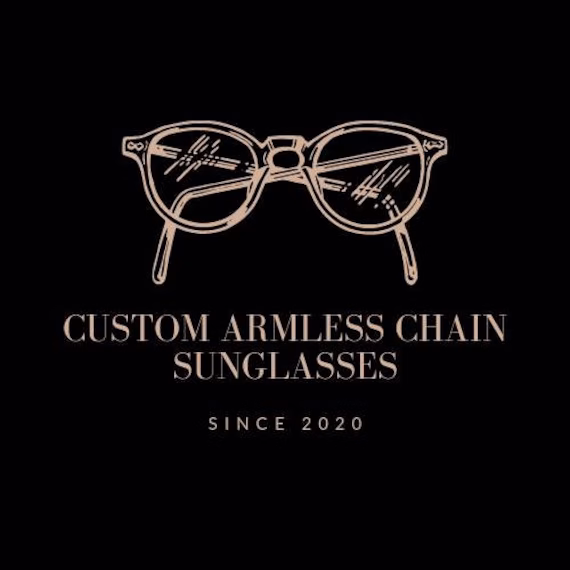Custom Armless Chain Sunglasses