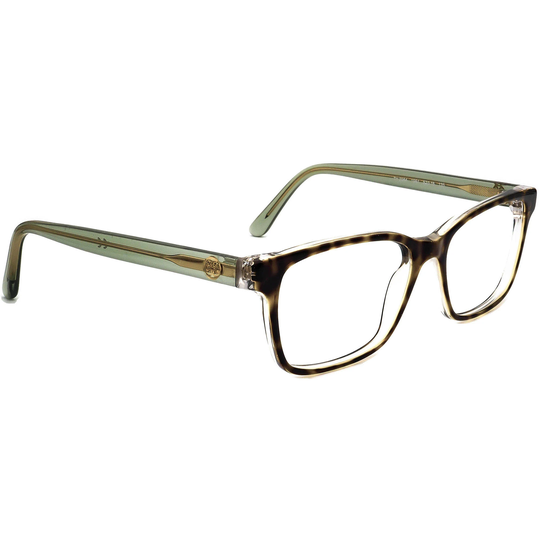 Tory Burch Eyeglasses Ty 2064 1561 Tortoise/Green Rectangular Frame 52[]16 135