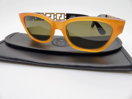 Versace Gianni Sunglasses Mod 467 Col 682 Genuine Rare Vintage New Old Stock