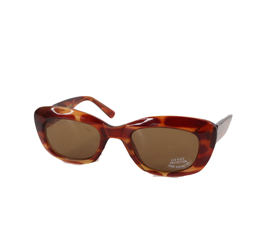 Deadstock 90S Acetate Tortoise Shell Cat Eye Sunglasses Glasses, 1990S Sunglasses, Streetwear Womens